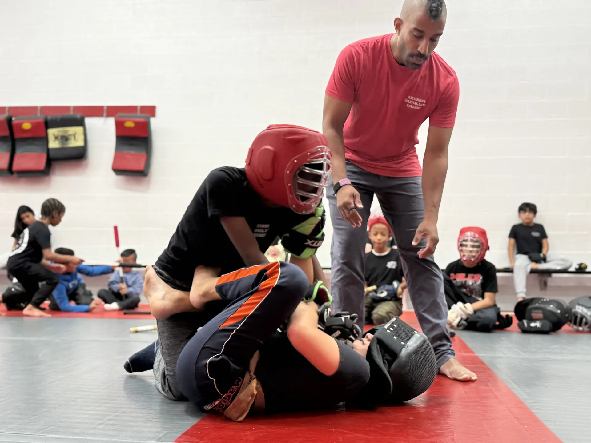Kids Kung Fu sparring class